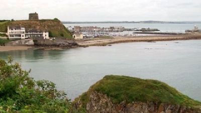 View of Howth Harbor from Balscadden House image. Click for full size.