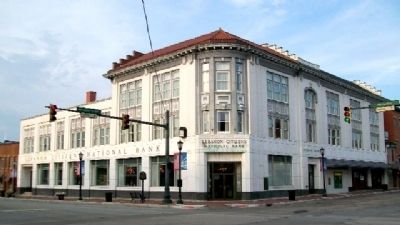 LCNB Building and Marker. Click for full size. LCNB Building and Marker image. Click for full size.