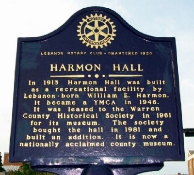 Harmon Hall Marker (Side B) image. Click for full size.