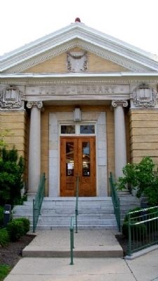 Lebanon (Carnegie) Library Entrance image. Click for full size.