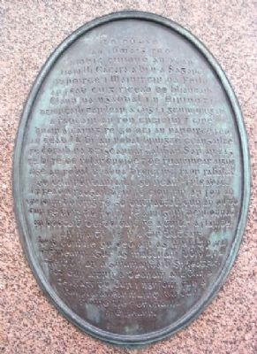 Reverend William Casey Marker (Old Gaelic) image. Click for full size.
