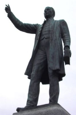 Reverend William Casey Statue image. Click for full size.