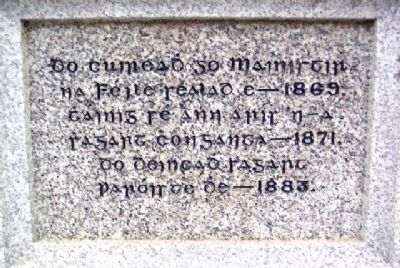 Rev. William Casey Biography (Gaelic) image. Click for full size.