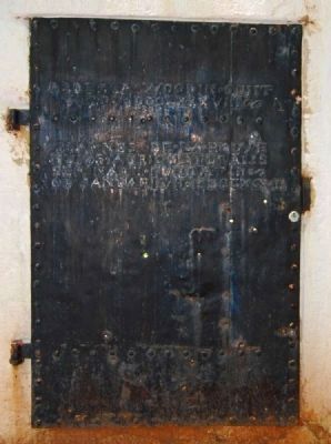 De La Howe Crypt Door. Click for full size. De La Howe Crypt Door image. Click for full size.