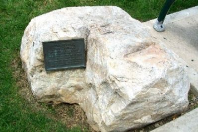 Time Capsule in Martin Luther King, Jr./Oxford Memorial Park image. Click for full size.