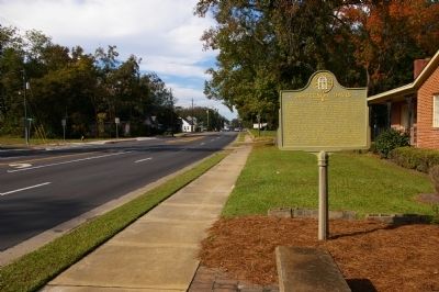 Jefferson Davis Marker. Click for full size. Jefferson Davis Marker image. Click for full size.