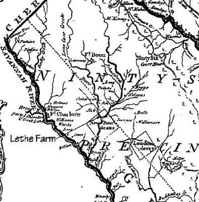 Detail of James Cook's 1773 Map image. Click for full size.
