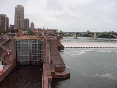 Upper St. Anthony Falls image. Click for full size.