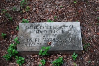Mary North Tombstone image. Click for full size.