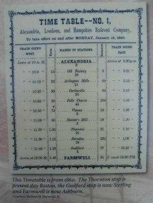 Train Timetable image. Click for full size.