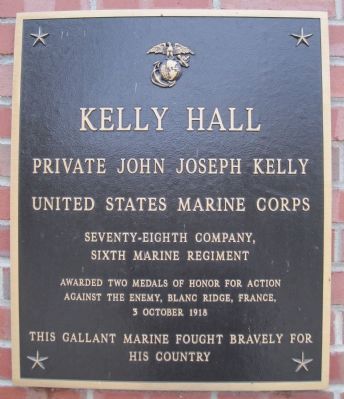 Kelly Hall Marker image. Click for full size.