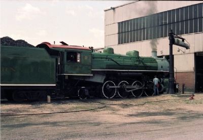 Locomotive 4501 & Marker. Click for full size. Locomotive 4501 & Marker image. Click for full size.