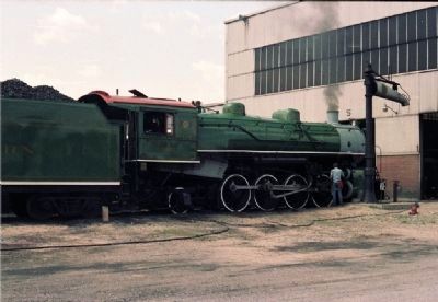 Locomotive 4501 & Marker image. Click for full size.