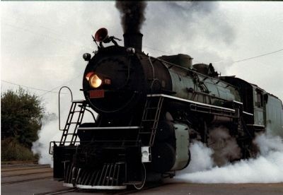 Southern Locomotive 4501 On Excursion Run Nov. 2, 1985 Birmingham, Alabama.. Click for full size. Southern Locomotive 4501 On Excursion Run Nov. 2, 1985 Birmingham, Alabama. image. Click for full size.