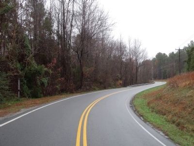White Oak Swamp Marker on Elko Rd (facing north) image. Click for full size.