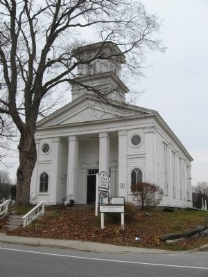The Presbyterian Church and Marker image. Click for full size.