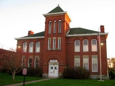 The History of Thurston Marker and Town Hall. Click for full size. The History of Thurston Marker and Town Hall image. Click for full size.