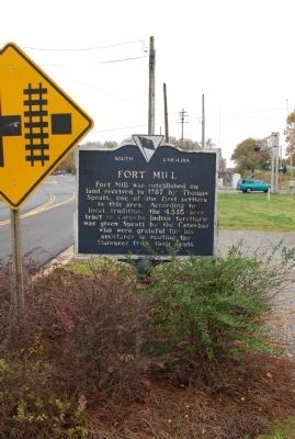 Fort Mill Marker image. Click for full size.