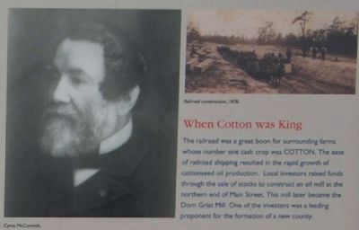 MACK Marker - When Cotton was King image. Click for full size.