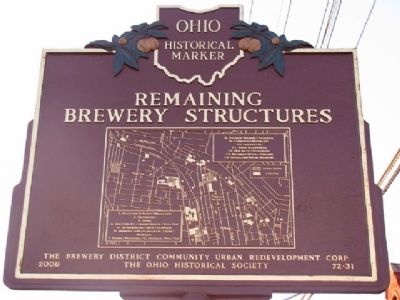 Remaining Brewery Structures Marker (Side B) image. Click for full size.