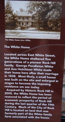 The White Home Marker image. Click for full size.
