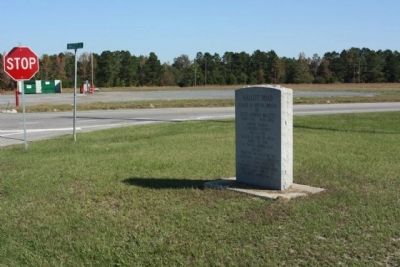 Mallett Road Marker as seen at intersection with Greeleyville Highway (US 521, State Road 261). Click for full size. Mallett Road Marker as seen at intersection with Greeleyville Highway (US 521, State Road 261) image. Click for full size.