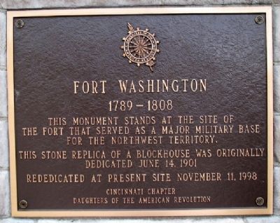 Fort Washington Marker. Click for full size. Fort Washington Marker image. Click for full size.