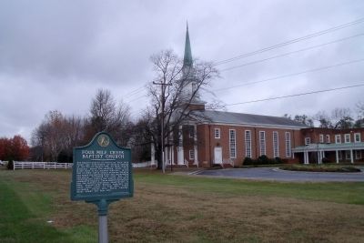 Four Mile Creek Baptist Church. Click for full size. Four Mile Creek Baptist Church image. Click for full size.