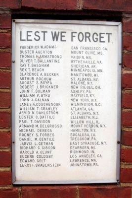 Lest We Forget image. Click for full size.