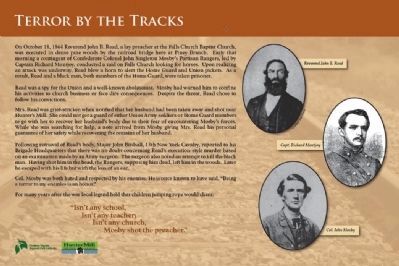 Terror by the Tracks Marker image. Click for full size.