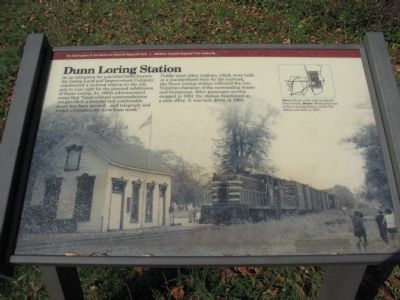 Dunn Loring Station Marker image. Click for full size.