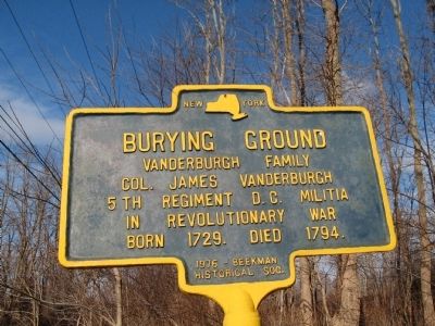 Burying Ground Marker image. Click for full size.