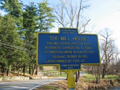 The Mill House Marker. Click for full size. The Mill House Marker image. Click for full size.