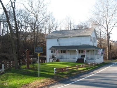 The Mill House and Marker. Click for full size. The Mill House and Marker image. Click for full size.