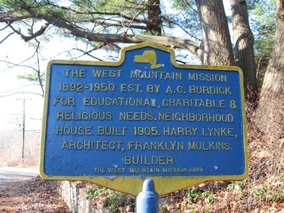 The West Mountain Mission Marker image. Click for full size.