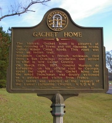 Gachet Home Marker. Click for full size. Gachet Home Marker image. Click for full size.