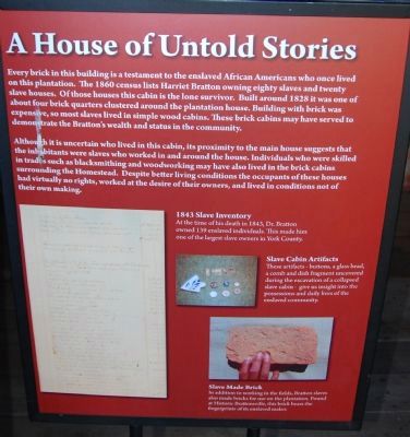 A House of Untold Stories Marker. Click for full size. A House of Untold Stories Marker image. Click for full size.