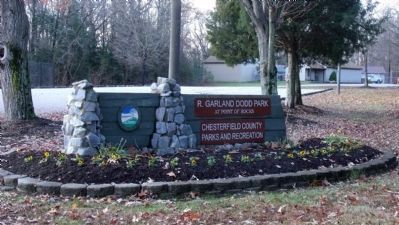 R. Garland Dodd Park at Point of Rocks entrance image. Click for full size.