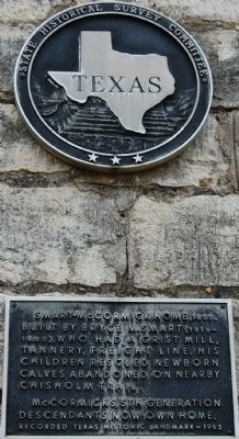 Smart-McCormick Home Marker. Click for full size. Smart-McCormick Home Marker image. Click for full size.
