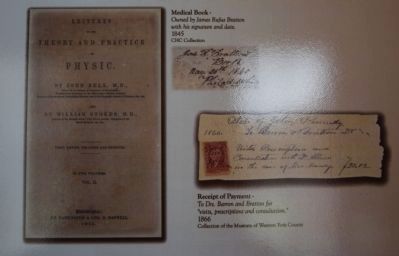 Medical Book and Receipt of Payment image. Click for full size.