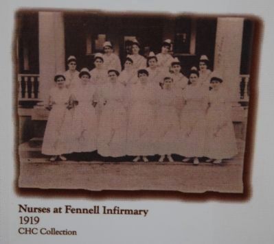 Nurses at Fennell Infirmary. Click for full size. Nurses at Fennell Infirmary image. Click for full size.