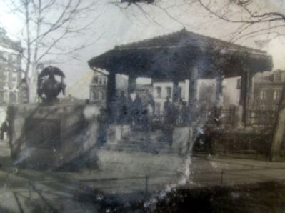 Bandstand Photo on Mullen Marker image. Click for full size.