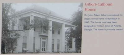 Willington Marker -<br>Gibert-Calhoun House. Click for full size. Willington Marker -<br>Gibert-Calhoun House image. Click for full size.