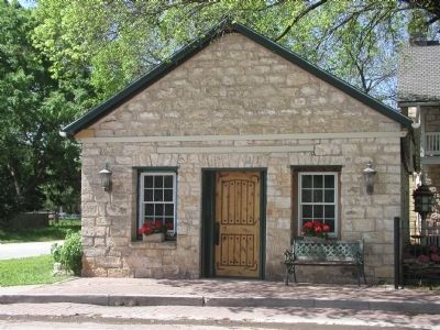 Single-Story Stone Building image. Click for full size.