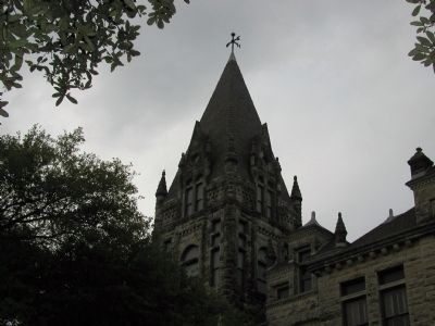 Southwestern University Main Building (Left Tower) image. Click for full size.