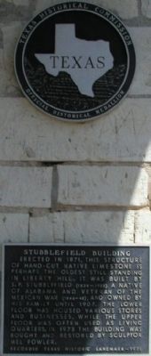 Stubblefield Building Marker image. Click for full size.