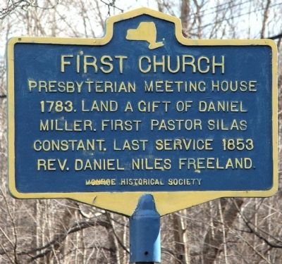 First Church Marker. Click for full size. First Church Marker image. Click for full size.