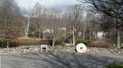 Central plaza in Seamanville Cemetery, site of 1783 Presbyterian Meeting House.. Click for full size. Central plaza in Seamanville Cemetery, site of 1783 Presbyterian Meeting House. image. Click for full size.
