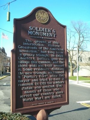 Soldiers Monument Marker image. Click for full size.