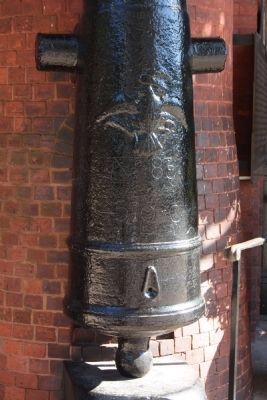 Savannah Volunteer Guards Cannon close-up image. Click for full size.